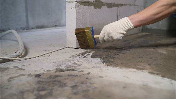 SJ Waterproofing Pros Emergency Waterproofing coverage map for New Market, IN and surrounding area